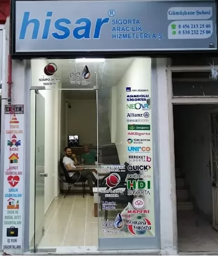 Hisar sigorta Gümüşhane Merkez