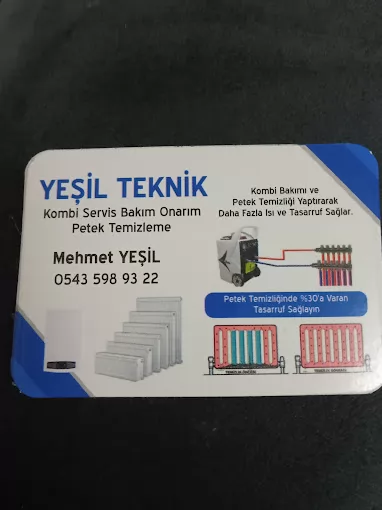 Yeşil teknik servis kombi Konya Meram