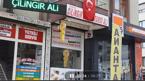 KONYA ÇİLİNGİR ALİ & DESİ KİLİT & KALE KİLİT YETKİLİ BAYİ &SERVİS Konya Selçuklu