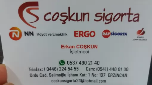 Coskun Sigorta Erzincan Merkez