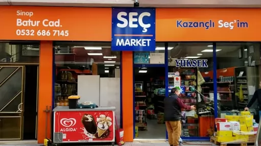 Seç Market (Yüksek Market) Sinop Merkez