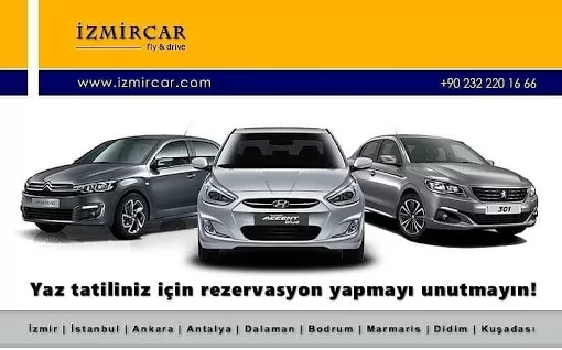 İZMİRCAR İzmir Havalimanı Araç Kiralama İzmir Gaziemir