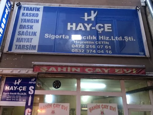 HAYÇE SİGORTA Ağrı Merkez