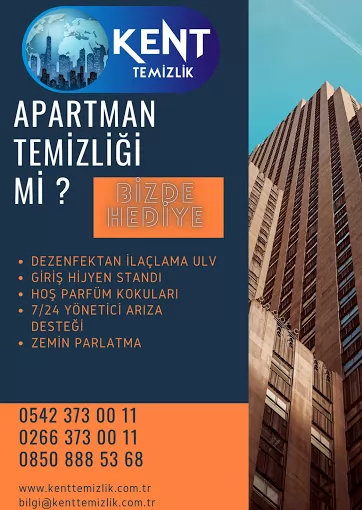 Kent Temizlik | Ev, Villa, İşyeri, Ofis ve Bina Temizlik Hizmetleri Balıkesir Edremit