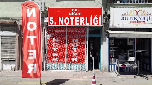 Niğde 5. Noterliği Niğde Merkez