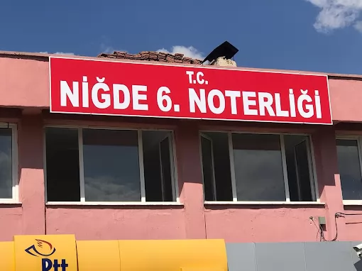 NİĞDE 6.NOTERLİĞİ Niğde Merkez