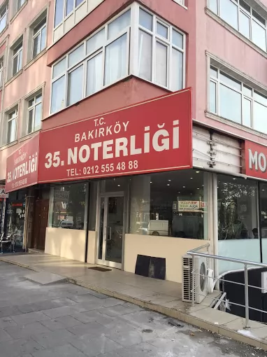 T.C Bakırköy 35. Noterliği İstanbul Bahçelievler