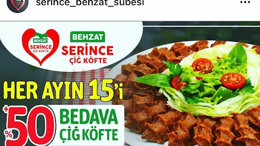 SERİNCE ÇİĞ KÖFTE MERKEZ TOKAT BEHZAT Tokat Merkez