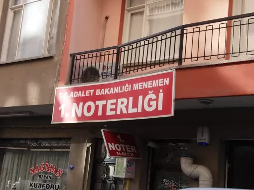 T.C.Adalet Bakanlığı Menemen 1.Noterliği İzmir Menemen