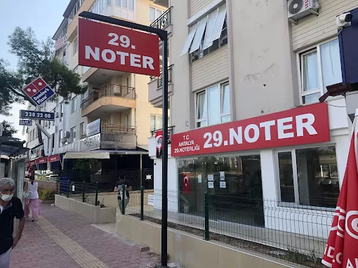 Antalya 29.Noterliği Antalya Konyaaltı