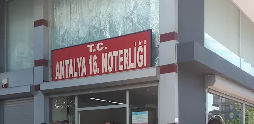 Antalya 16. Noterliği Antalya Konyaaltı