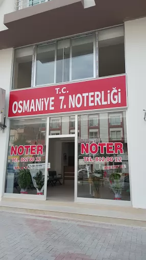 Osmaniye 7. Noterliği Osmaniye Merkez