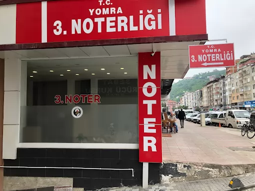 Yomra 3. Noterliği Trabzon Yomra