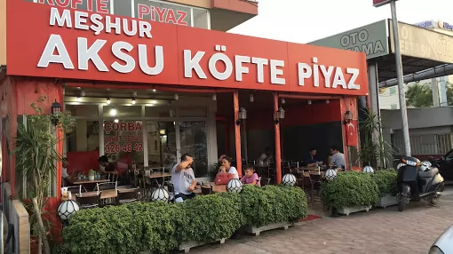 Meşhur Aksu köfte piyaz Antalya Kepez