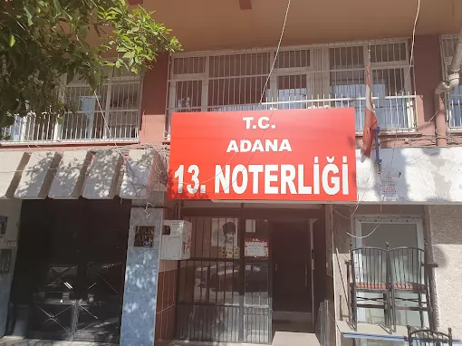 Adana 13. Noter Adana Seyhan