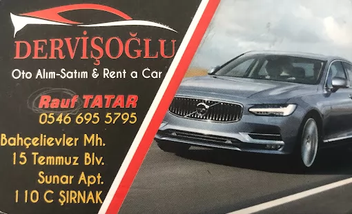 Dervişoğlu Rent A Car Şırnak Merkez