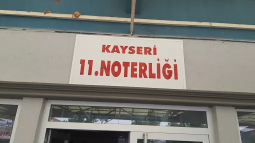 KAYSERİ 11.NOTERLİĞİ Kayseri Kocasinan