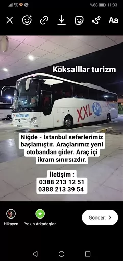 NİĞDE KÖKSALLAR TURİZM Niğde Merkez