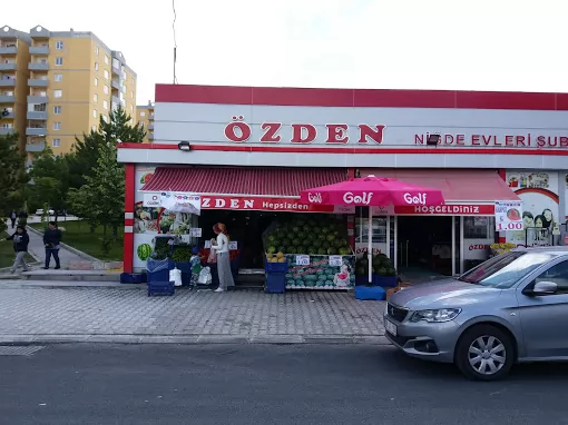 Özden Market Niğde Merkez