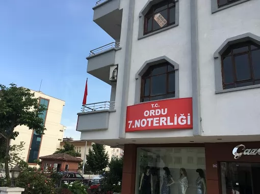 T.C. ORDU 7. NOTERLİĞİ Ordu Altınordu