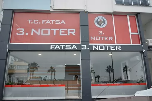 Fatsa 3. Noterliği Ordu Fatsa