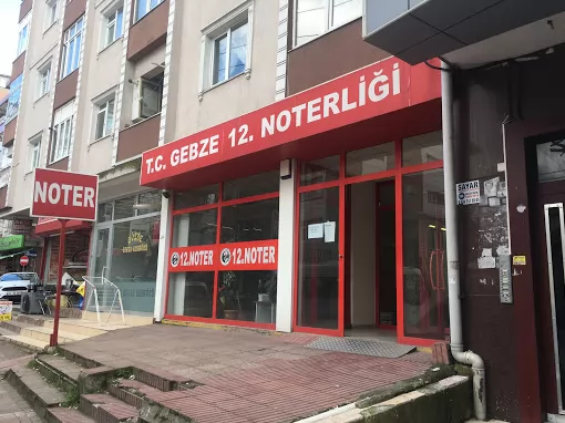 Gebze 12. Noterliği Kocaeli Gebze