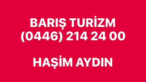 ERZİNCAN BARIŞ TURİZM Erzincan Merkez