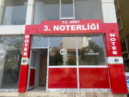 Siirt 3. Noterliği Siirt Merkez