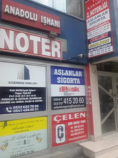 Aslanlar Sigorta Aracılık Hizmetleri, Karabük Merkez