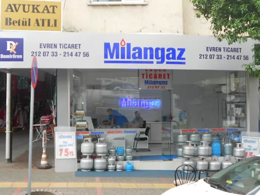 Milangaz Likidgaz Aygaz İipragaz evren ticaret tüp bayii Aydın Efeler