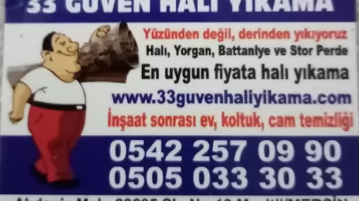 33 Güven Halı Yıkama Mersin Mezitli