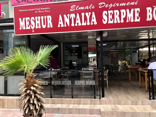 Meşhur Antalya Serpme Börekçisi Antalya Kepez