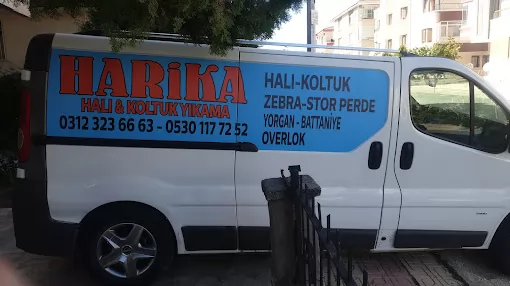 HARİKA HALI KOLTUK BATTANİYE YORGAN PERDE YIKAMA VE OVERLOK FABRİKASI Ankara Keçiören