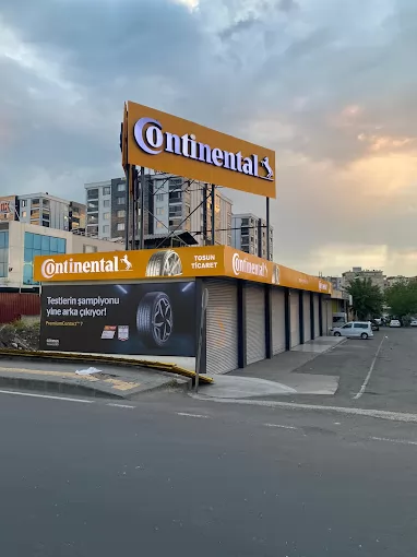 Tosun ticaret, Continental , Pirelli, General Lastikleri Özka GTK Tarım iş makinası lastikleri Mutlu Akü Diyarbakır Yenişehir