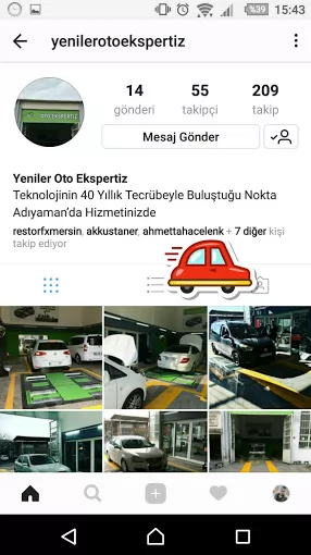 Yeniler Oto Ekspertiz Adıyaman Merkez