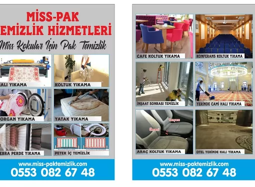 Miss-pak temizlik hizmetleri Hakkari Merkez