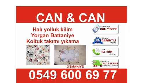 OSMANİYE CAN&CAN halı yıkama Osmaniye Merkez