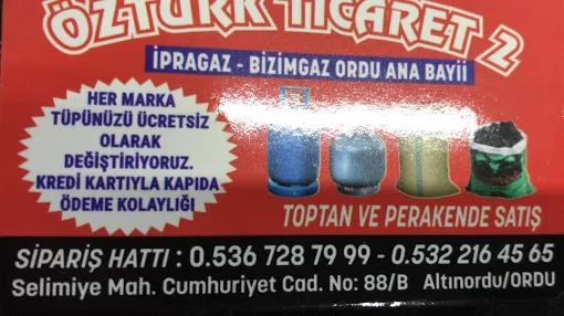 Öztürk Ticaret Tüp Bayi Ordu Altınordu