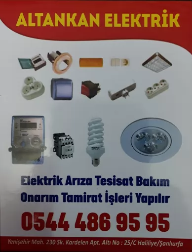 Altankan Elektrik Şanlıurfa Haliliye