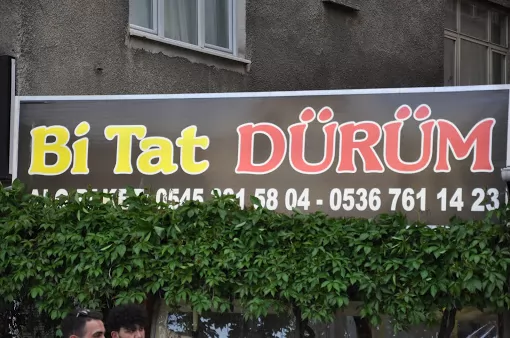 Bi tat dürüm Amasya Merkez