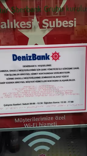 DenizBank Balıkesir Şubesi Balıkesir Karesi