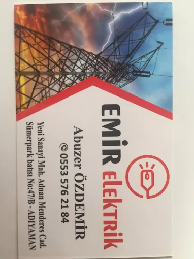 EMİR ELEKTRİK AYDINLATMA VE ARIZA SERVİS Adıyaman Merkez