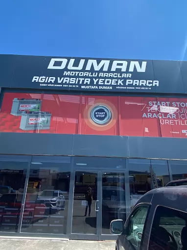 DUMAN MOTORLU ARAÇLAR AĞIR VASITA YEDEK PARÇA VE MUTLU AKÜ BAYİLİĞİ MUSTAFA DUMAN AKSARAY Aksaray Merkez