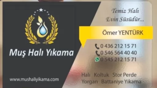 Muş Halı Yıkama Muş Merkez