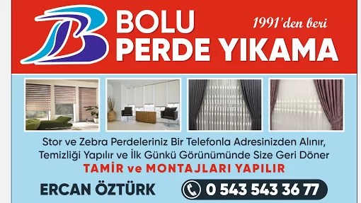 Bolu Perde & Halı Yıkama- Ercan Öztürk Bolu Merkez