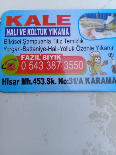 Kale halıyıkama Karaman Merkez