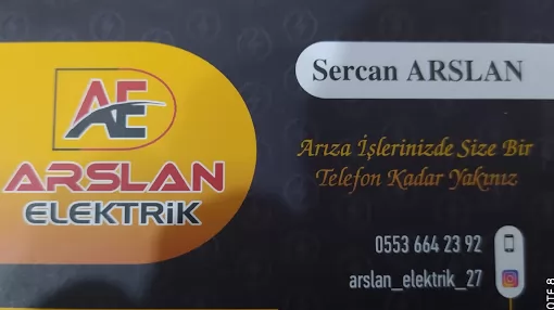 Arslan ELEKTRİK Gaziantep Şehitkamil