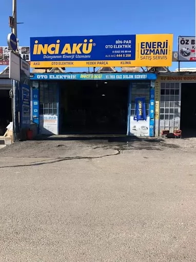 İNCİ AKÜ BİN-PAR OTOMOTİV ELEKTRİK KLİMA YEDEK PARÇA Bingöl Merkez