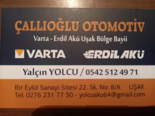 ÇALLIOĞLU OTOMOTİV Uşak Merkez