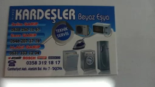 Garip Kardeşler Beyaz eşya Amasya Taşova